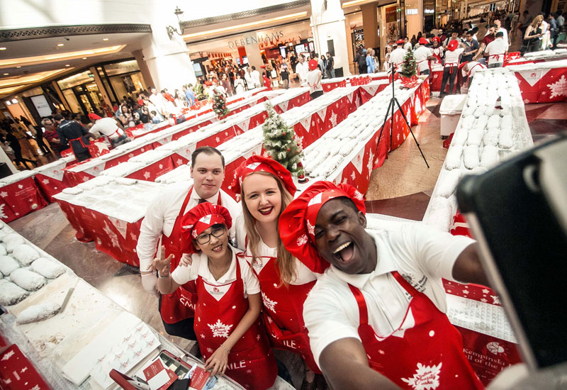 Mall of the Emirates and Kempinski Hotel will host the 12th Annual Stollen Charity Cake Sale on Friday, December 8.